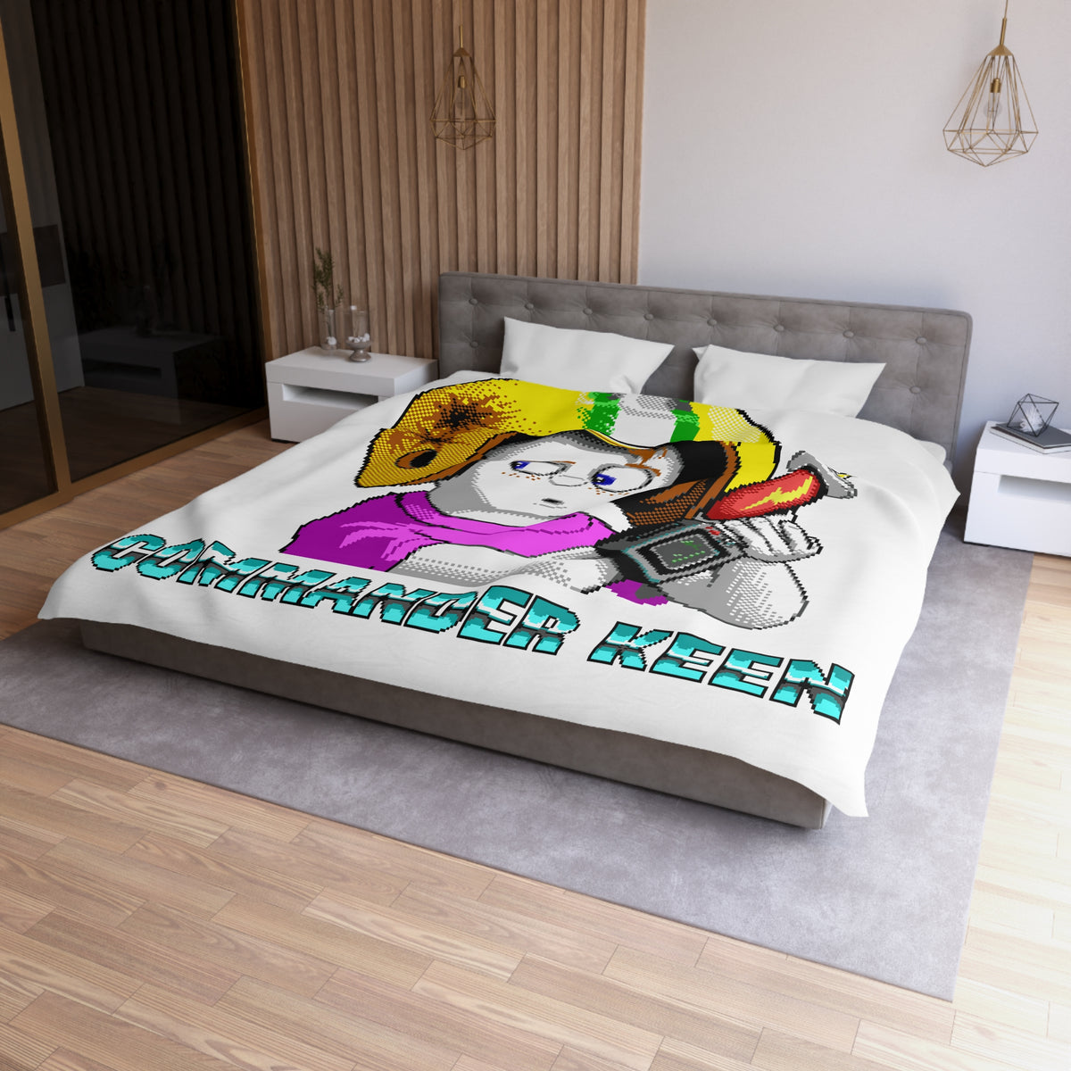 Commander Keen - Dekbedovertrek Printify