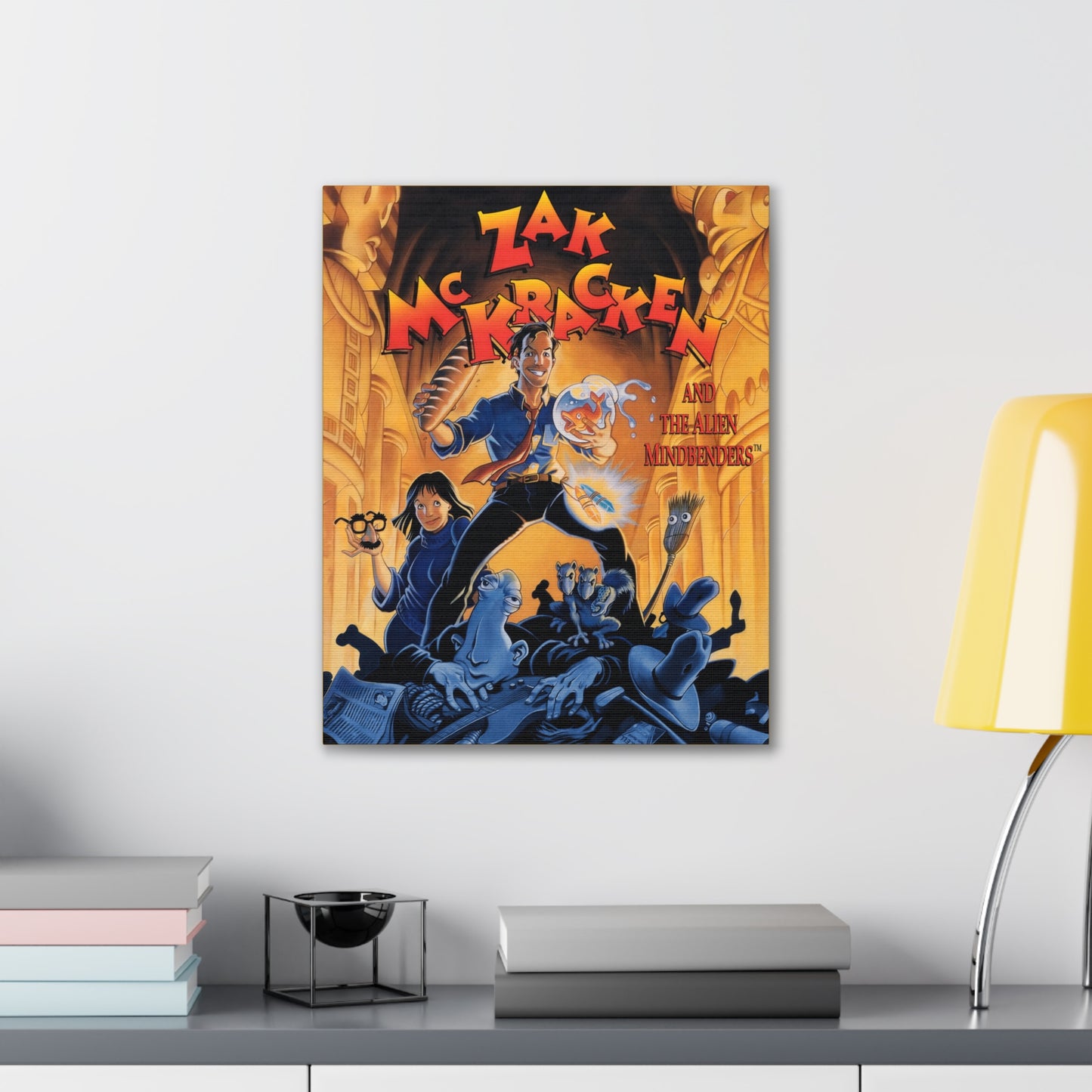 Zak McKracken Poster Canvas