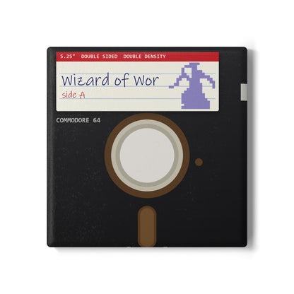 Wizard of Wor - Floppy Onderzetter Printify