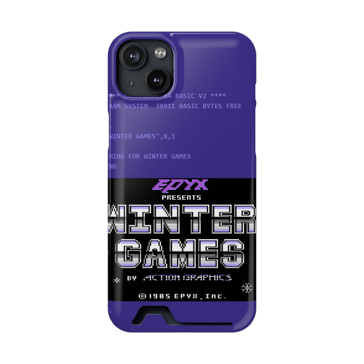 Winter Games - Telefoonhoesje Printify