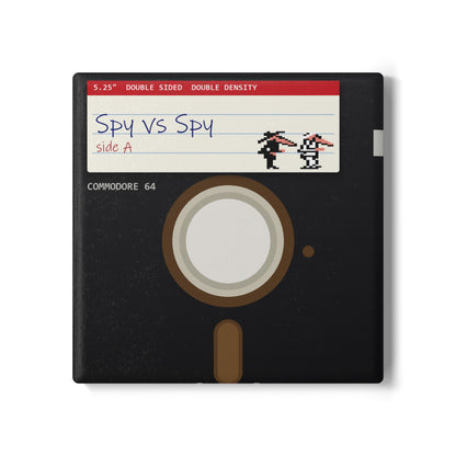 Spy vs Spy - Floppy Onderzetter Printify