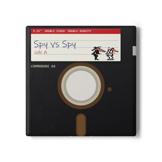 Spy vs Spy - Floppy Onderzetter Printify