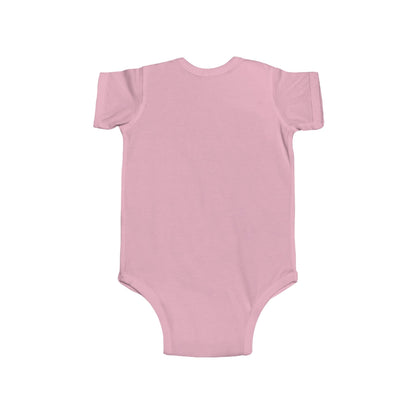 I love 8 Bit Infant Fine Jersey Bodysuit Printify