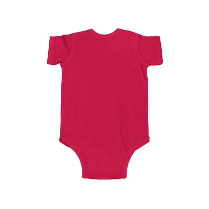 I love 8 Bit Infant Fine Jersey Bodysuit Printify