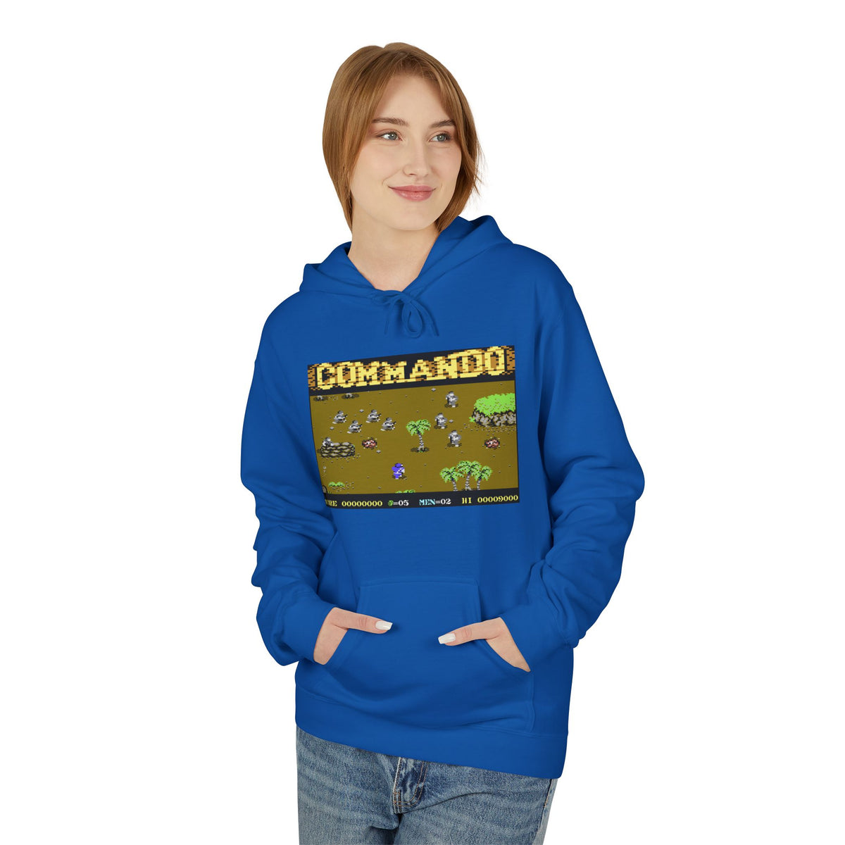 Commando - Hoodie Printify