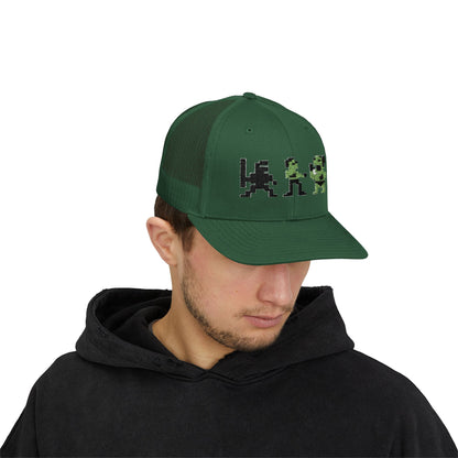 Bruce Lee Characters - Snapback Truckerpet Printify