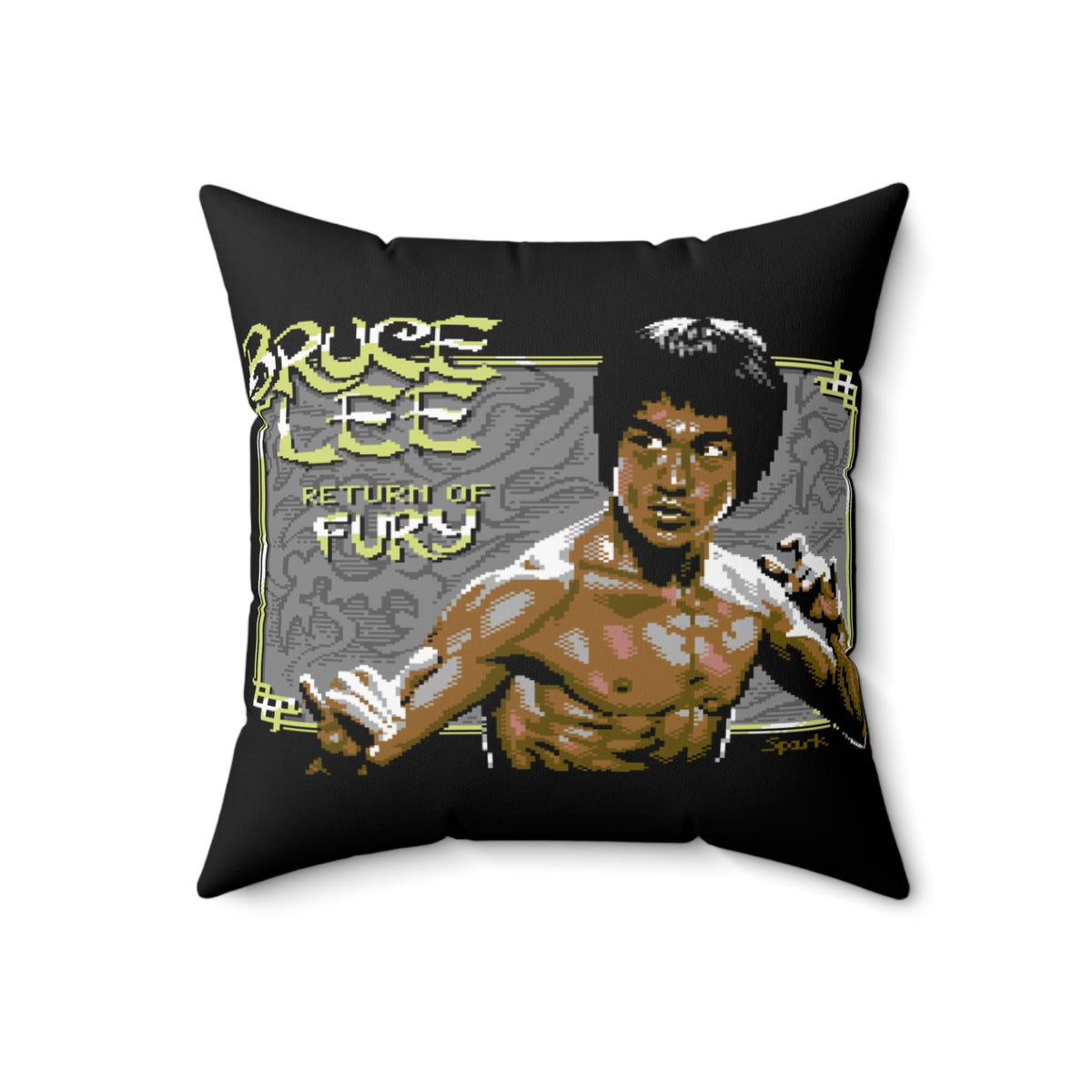 Bruce Lee: Return of Fury - Kussen Printify