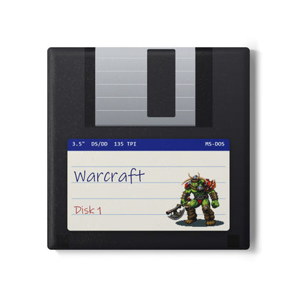 Warcraft - Floppy Onderzetter Printify