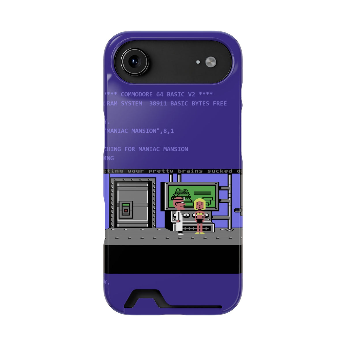 Maniac Mansion - Telefoonhoesje Printify