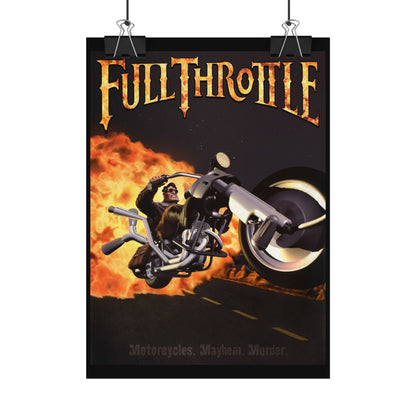 Full Throttle Rolled Posters Printify