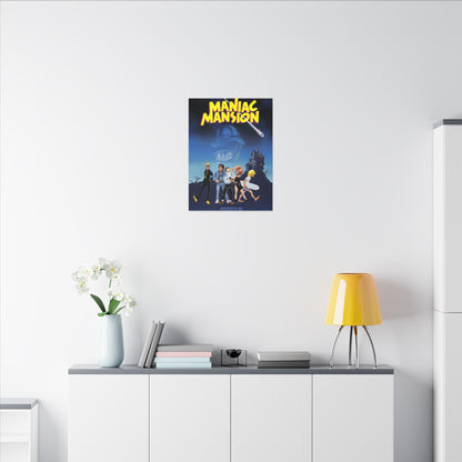 Maniac Mansion (Lucasfilm Games-logo) - Canvas Printify