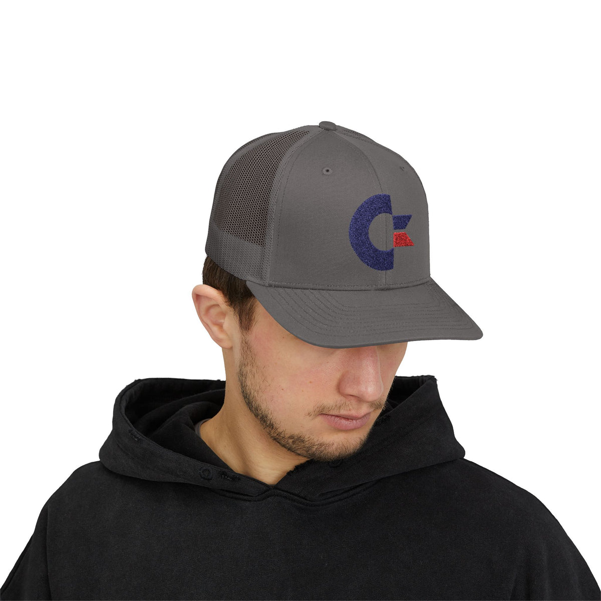 Commodore Logo - Snapback Truckerpet Printify