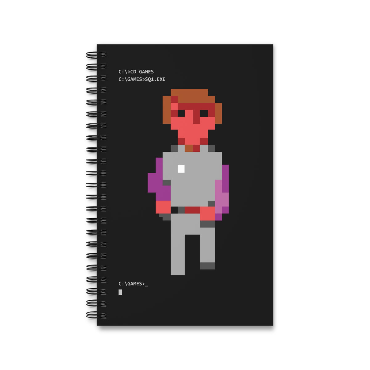 Space Quest - Notitieboek Printify