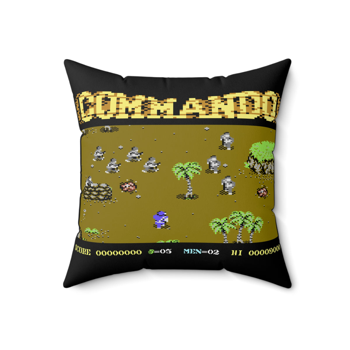 Commando - Kussen Printify