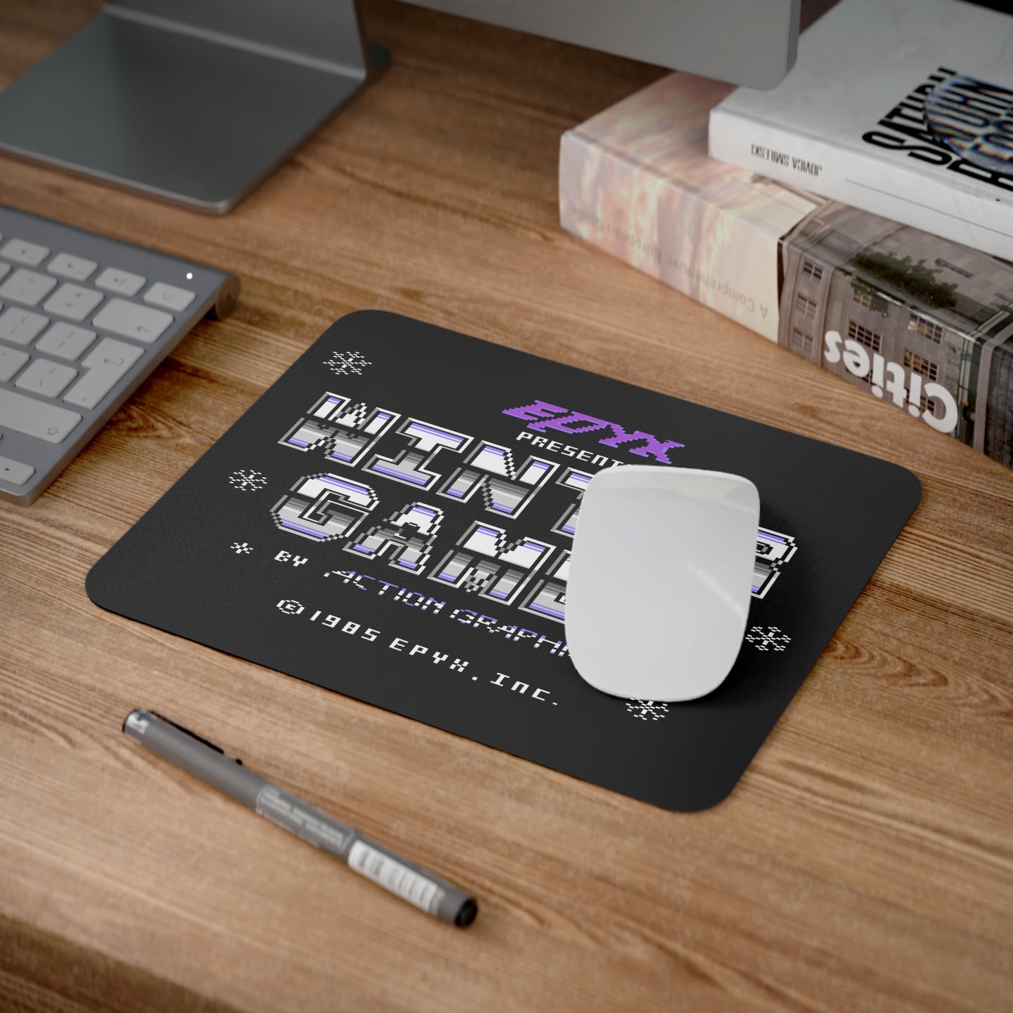 Winter Games Desk Mouse Pad