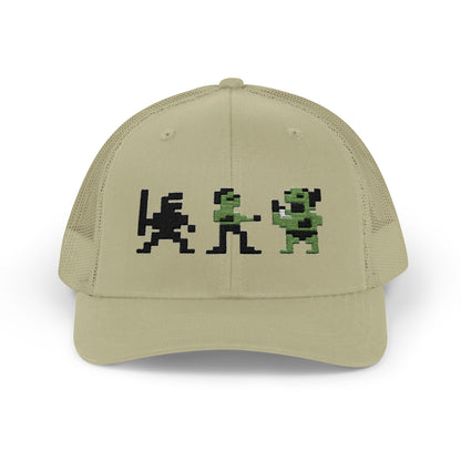Bruce Lee Characters - Snapback Truckerpet Printify
