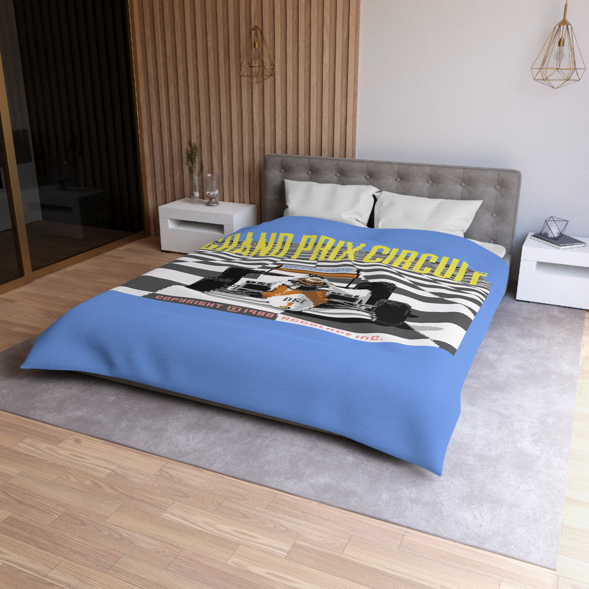 Grand Prix Circuit - Dekbedovertrek Printify