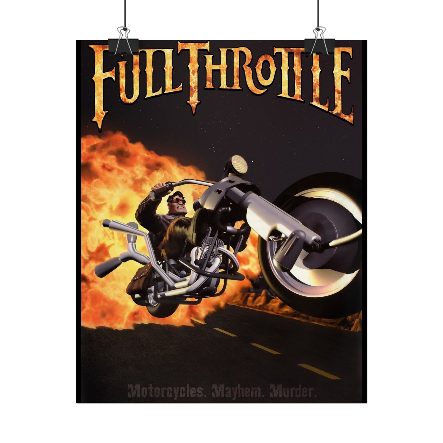 Full Throttle Rolled Posters