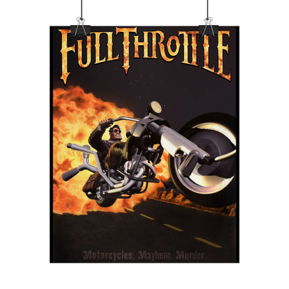 Full Throttle Rolled Posters Printify