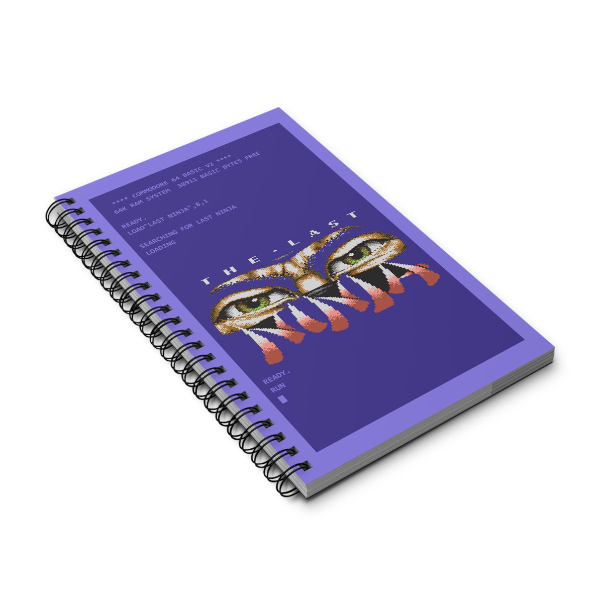 The Last Ninja Logo - Notitieboek Printify