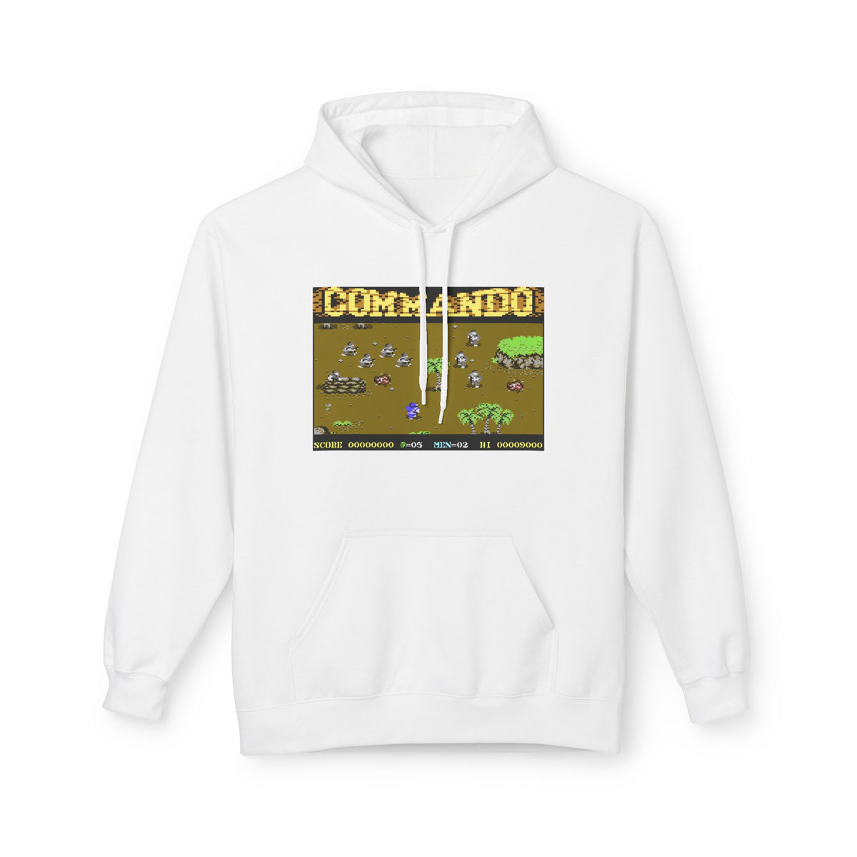Commando - Hoodie Printify