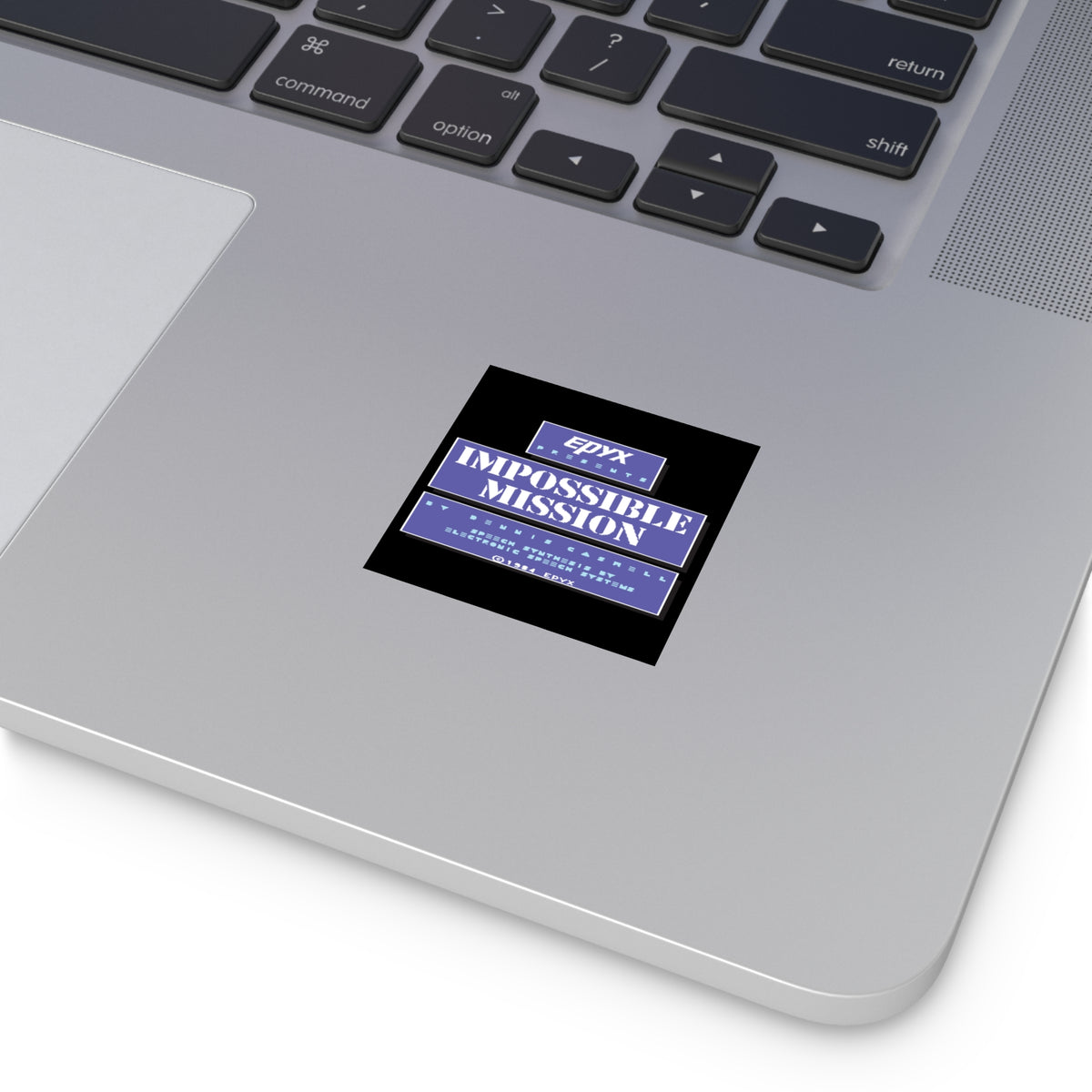 Impossible Mission Title - Sticker Printify