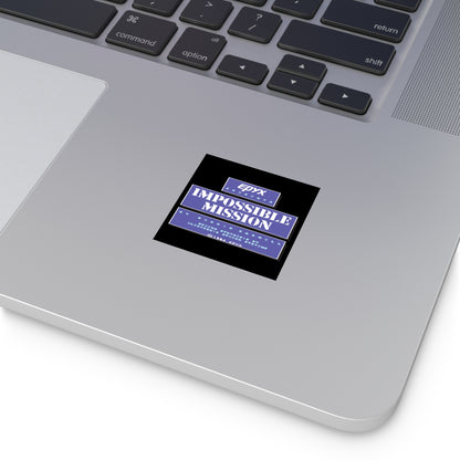 Impossible Mission Title - Sticker Printify