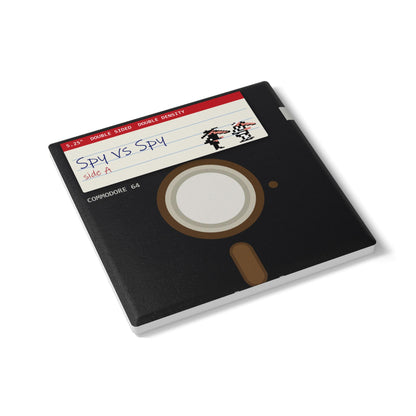 Spy vs Spy - Floppy Onderzetter Printify