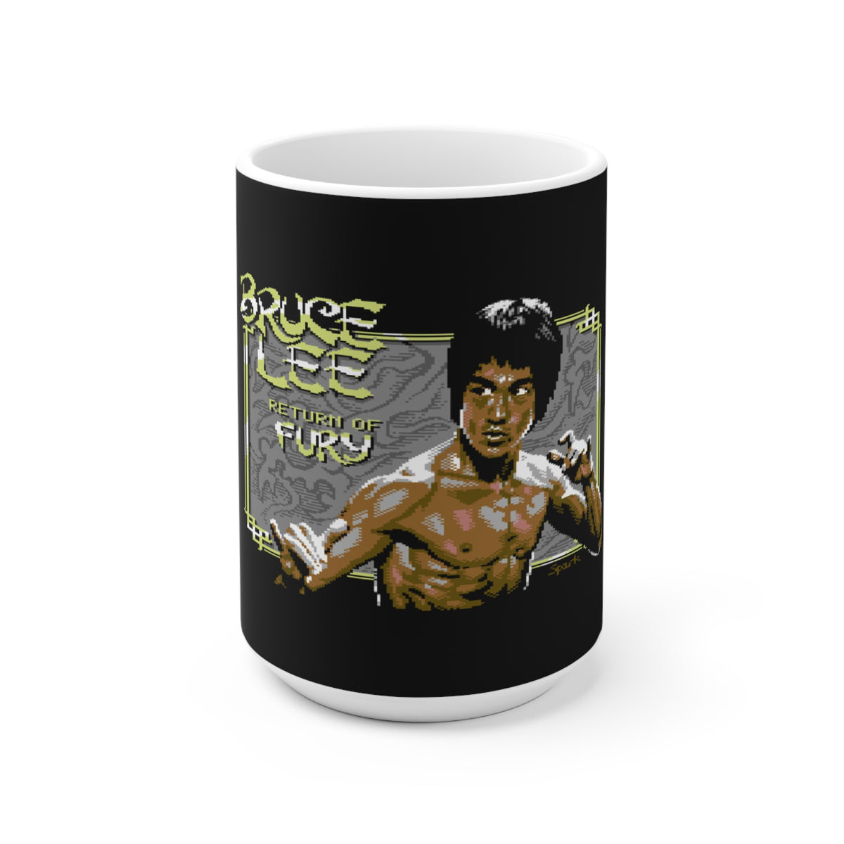 Bruce Lee: Return of Fury - Grote Mok (15oz) Printify