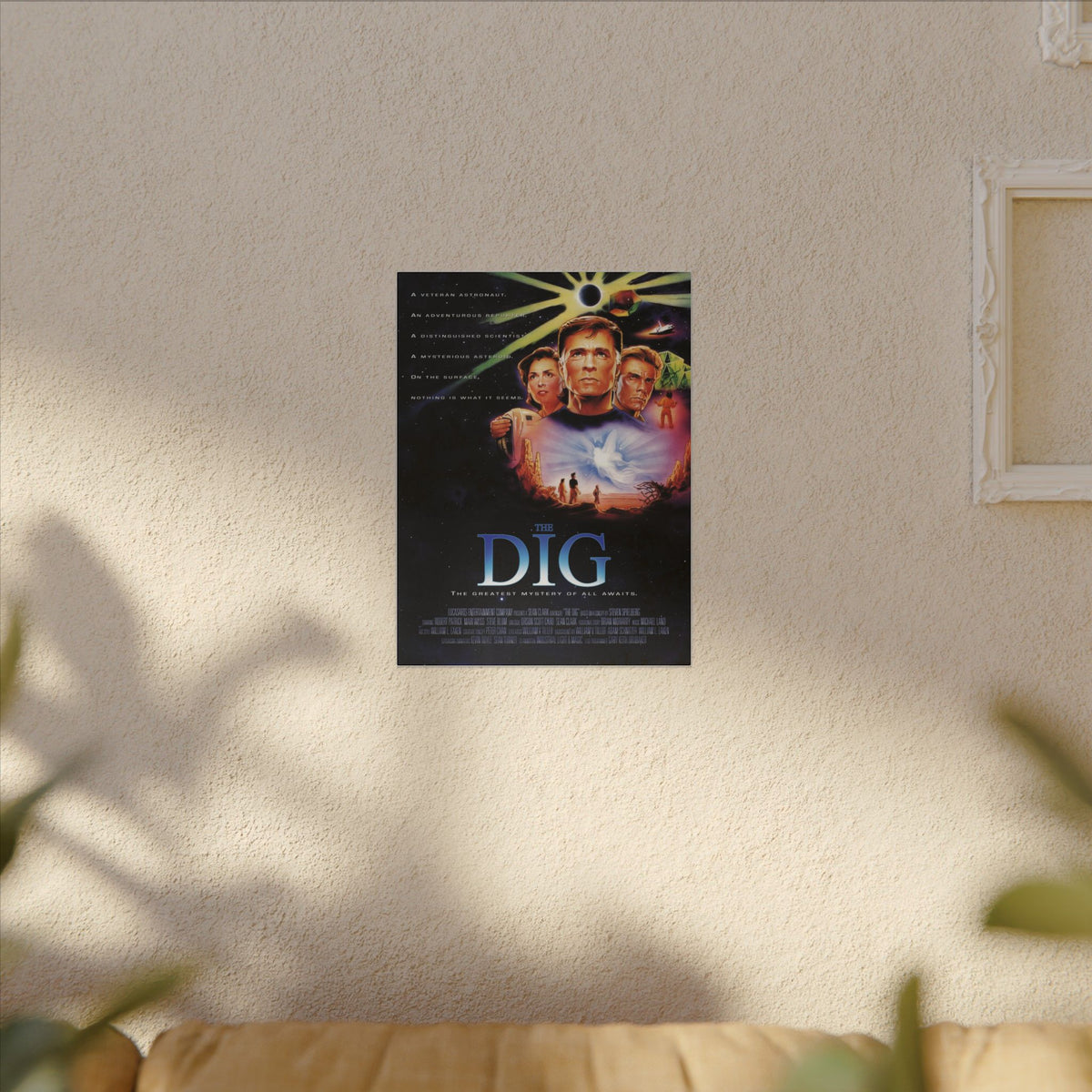 The Dig (filmposter) - Canvas Printify