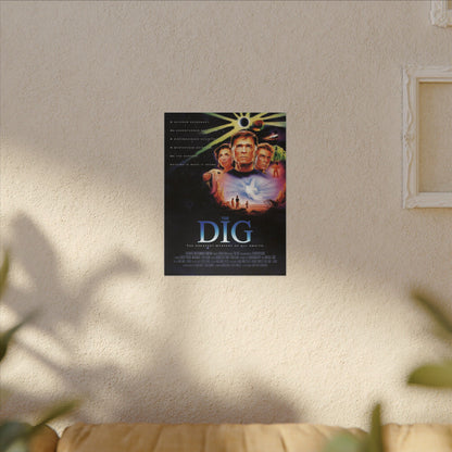 The Dig (filmposter) - Canvas Printify