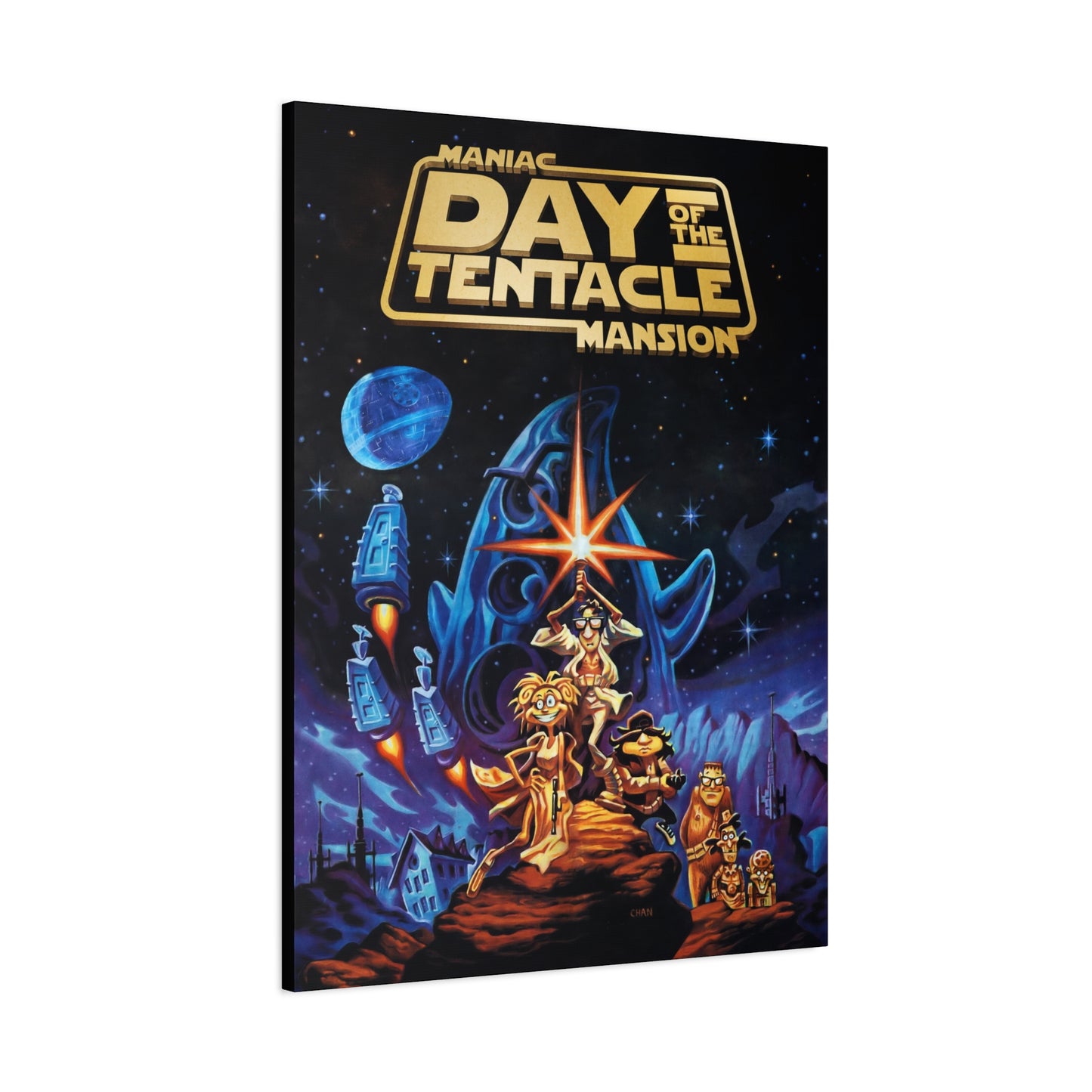 Day of the Tentacle Canvas Star Wars