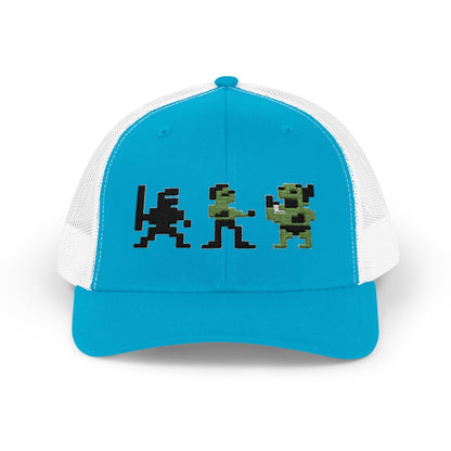 Bruce Lee Characters - Snapback Truckerpet Printify
