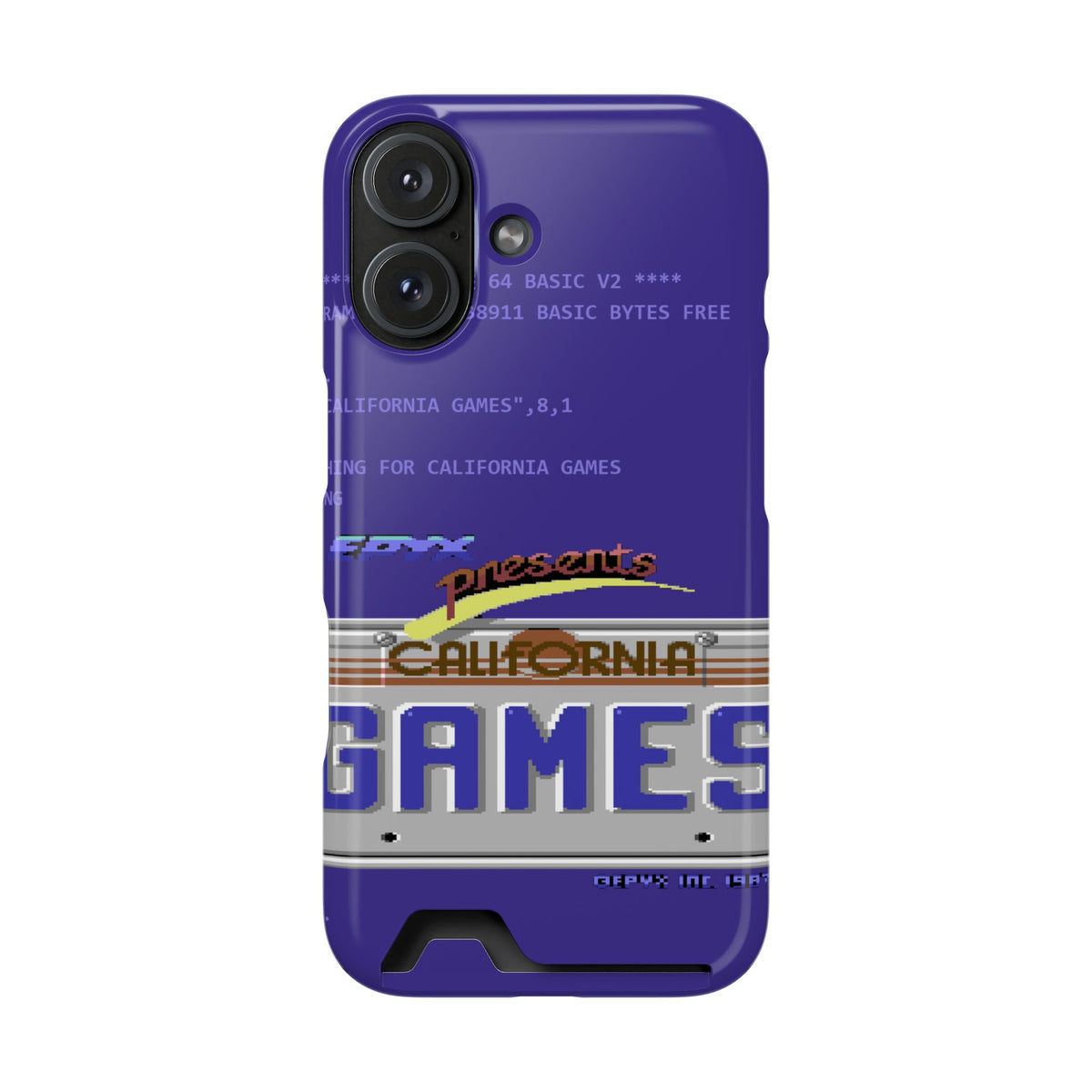 California Games - Telefoonhoesje Printify