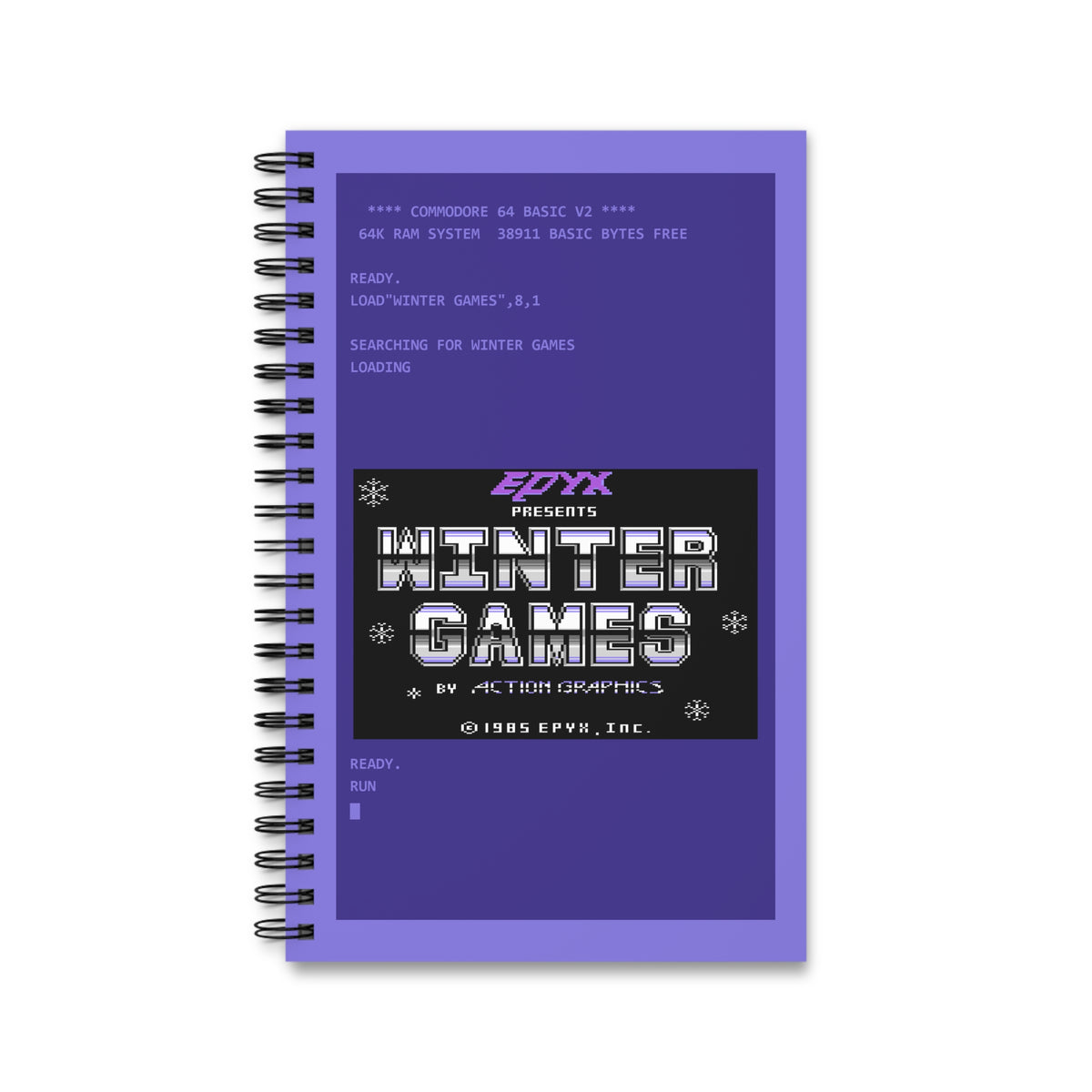 Winter Games - Notitieboek Printify