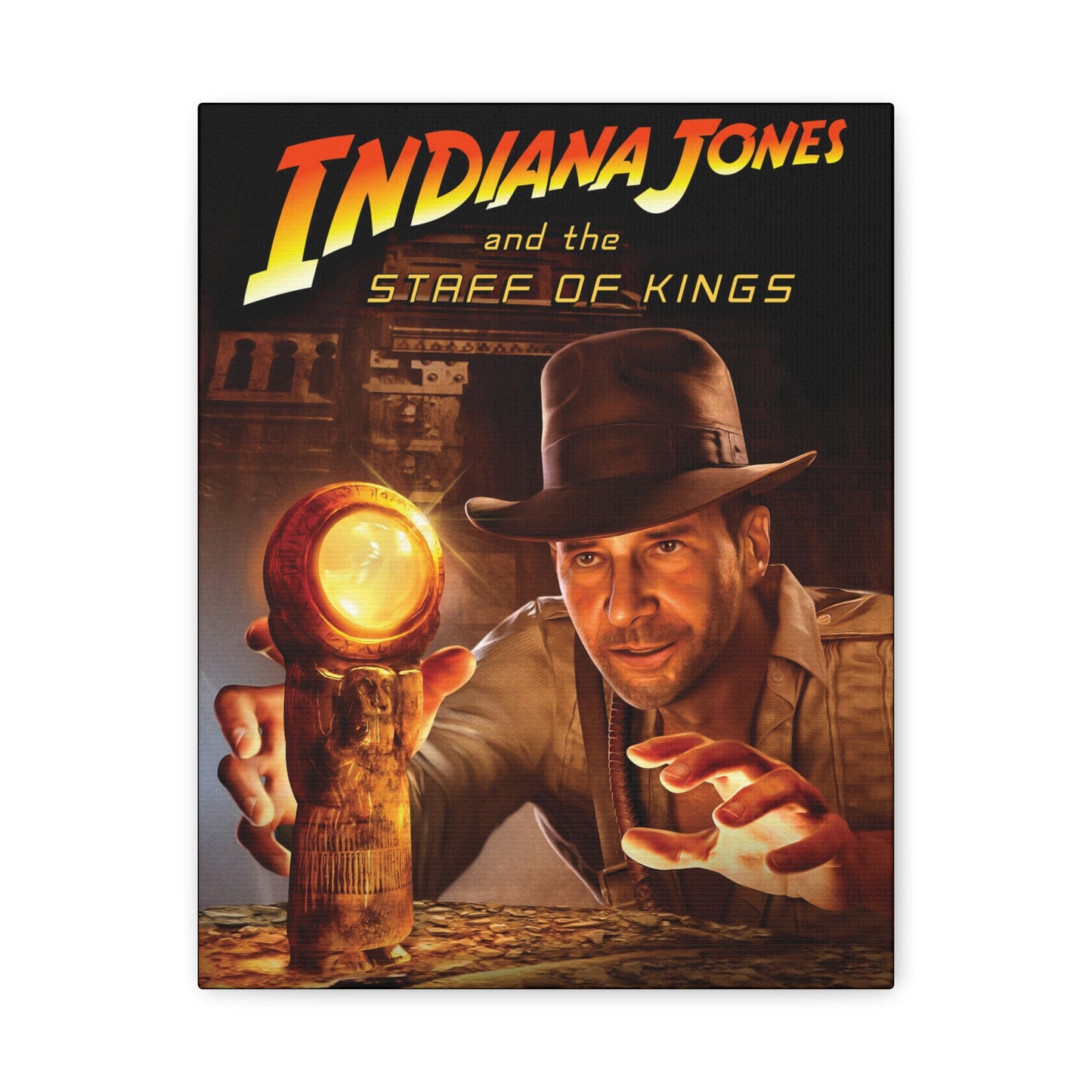 Indiana Jones Staff of Kings Canvas