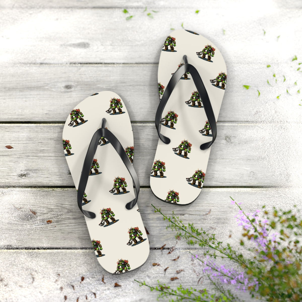 Warcraft Orc - Slippers Printify