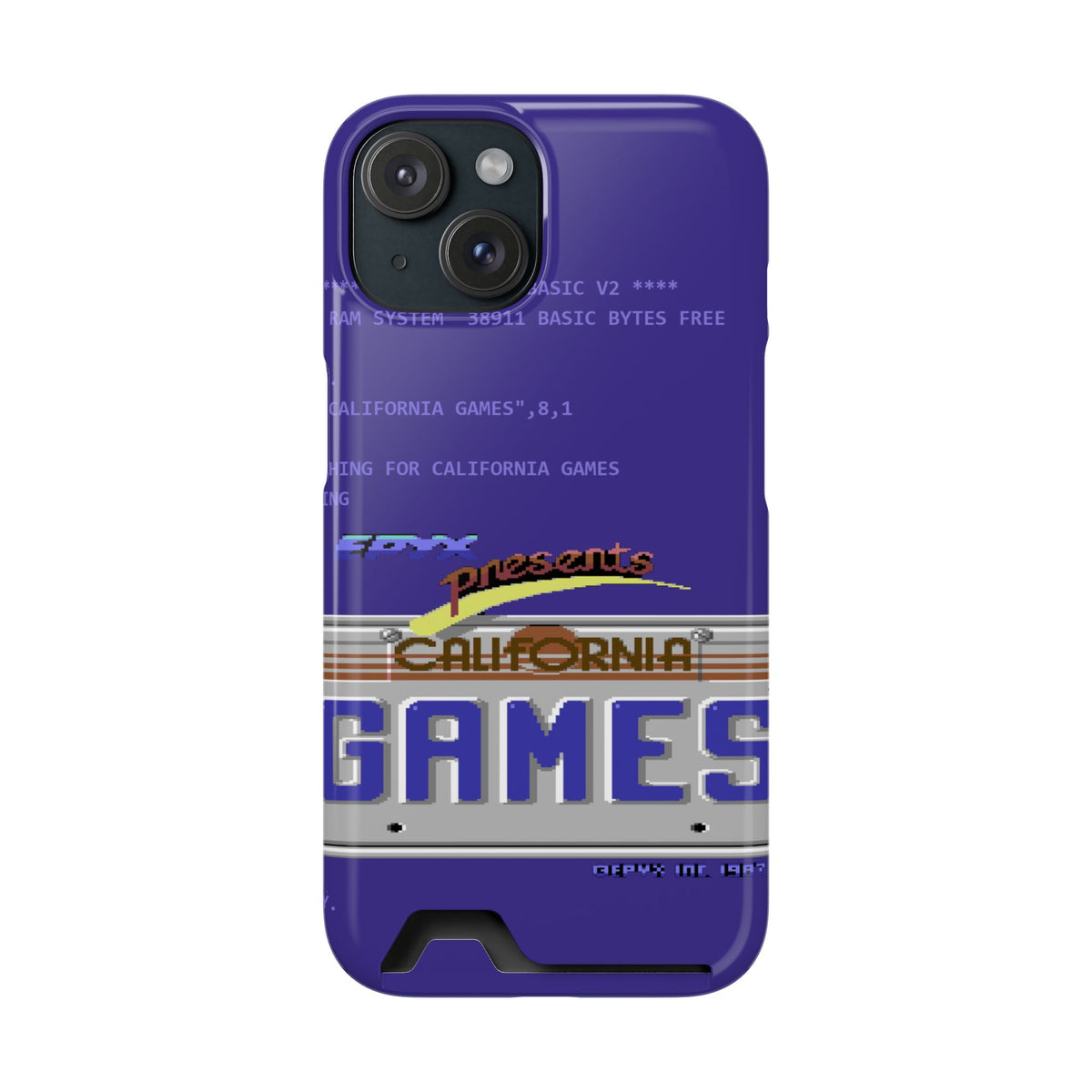 California Games - Telefoonhoesje Printify