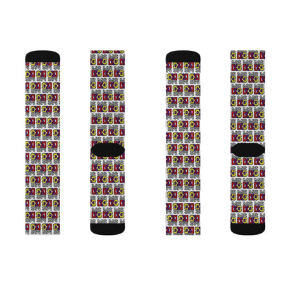 MS DOS Sublimation Socks 