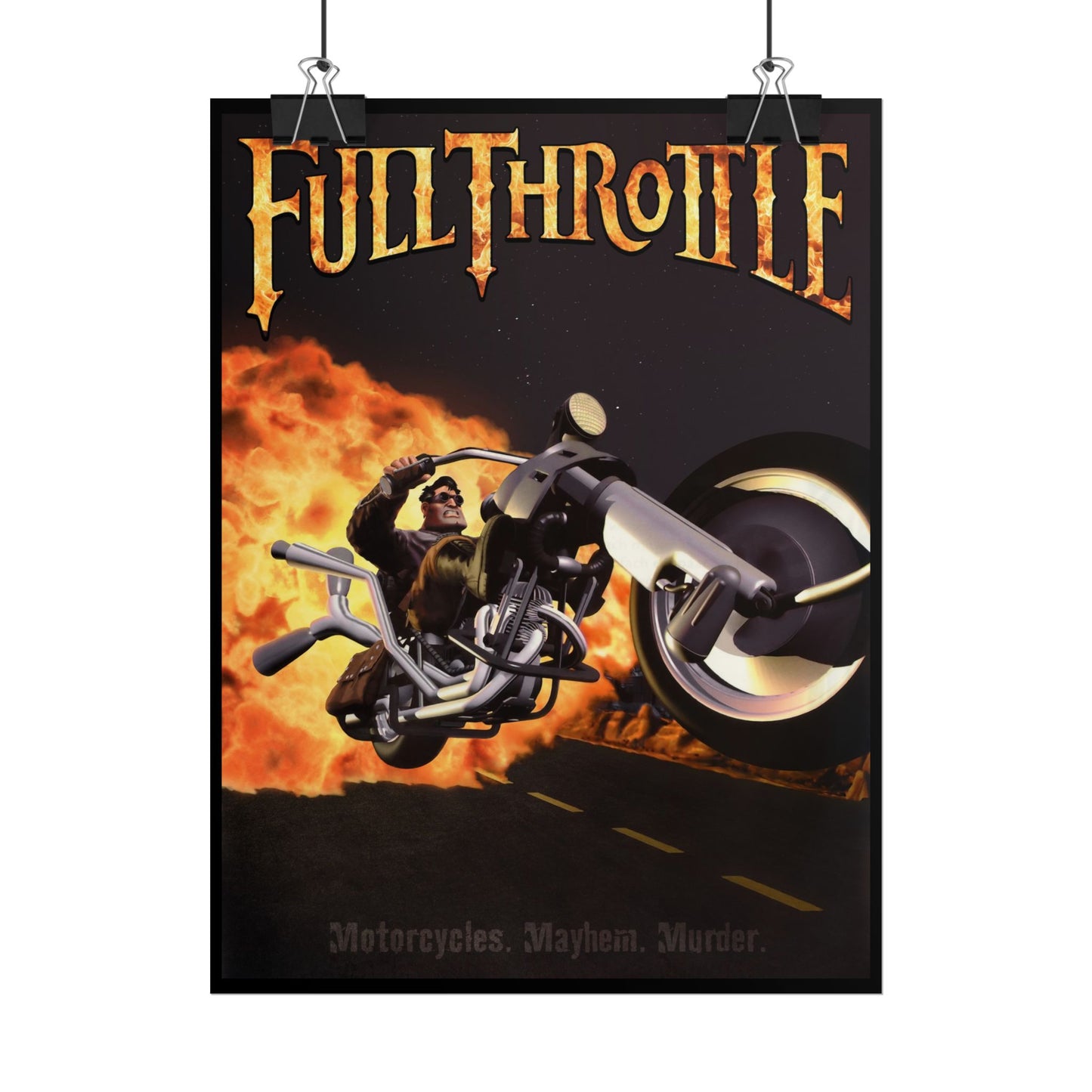 Full Throttle Rolled Posters