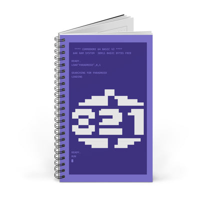 Paradroid 821 - Notitieboek Printify