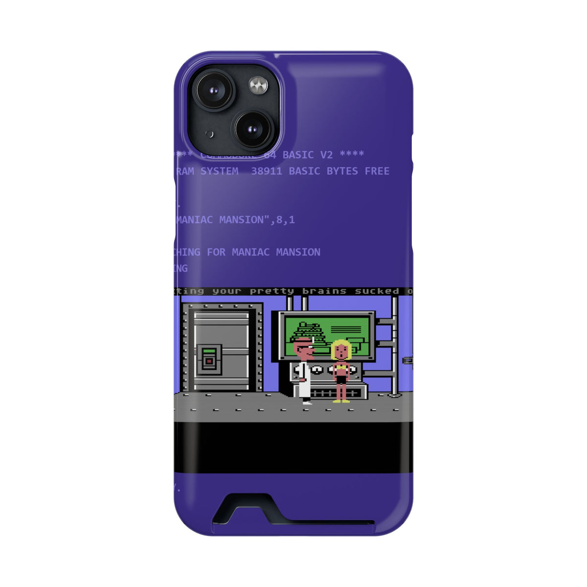 Maniac Mansion - Telefoonhoesje Printify