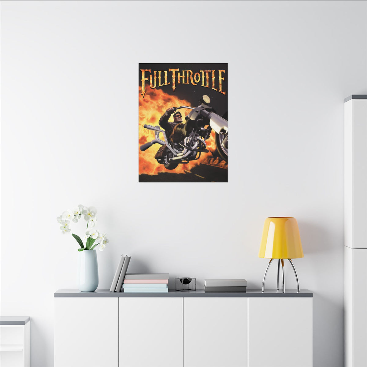 Full Throttle - Canvas Printify