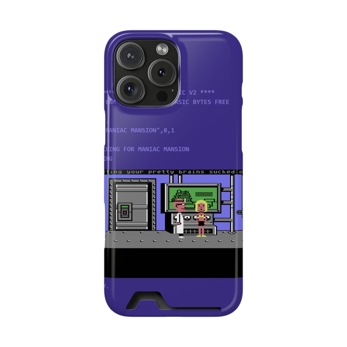 Maniac Mansion - Telefoonhoesje Printify