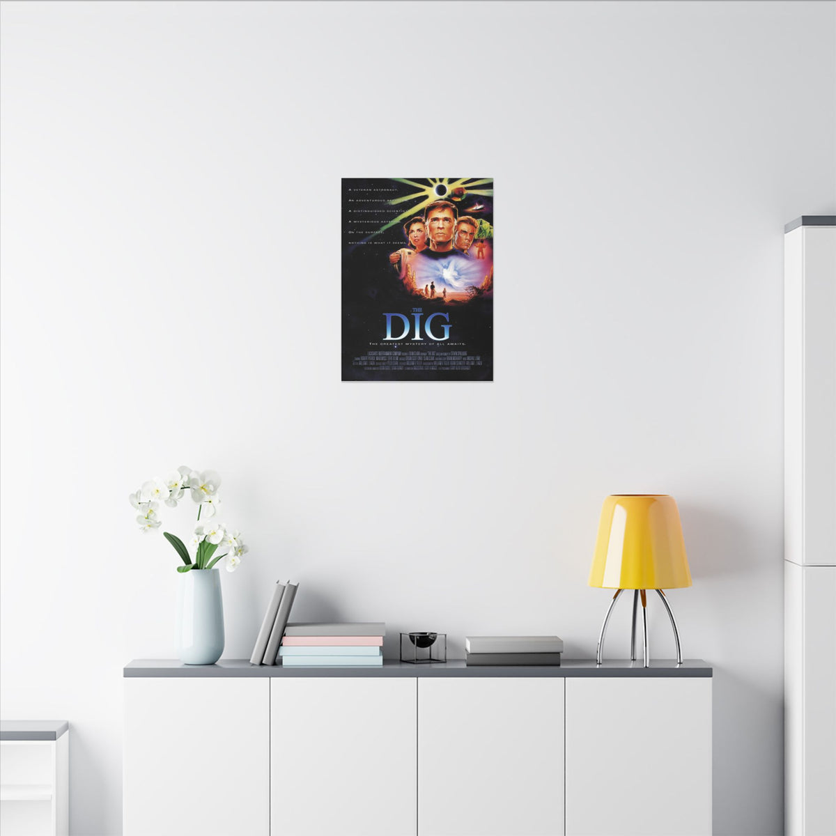 The Dig (filmposter) - Canvas Printify