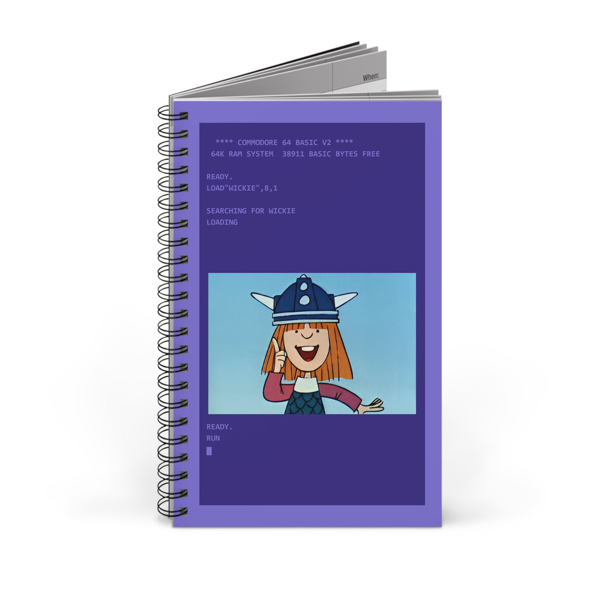 Wickie de Viking - Notitieboek Printify