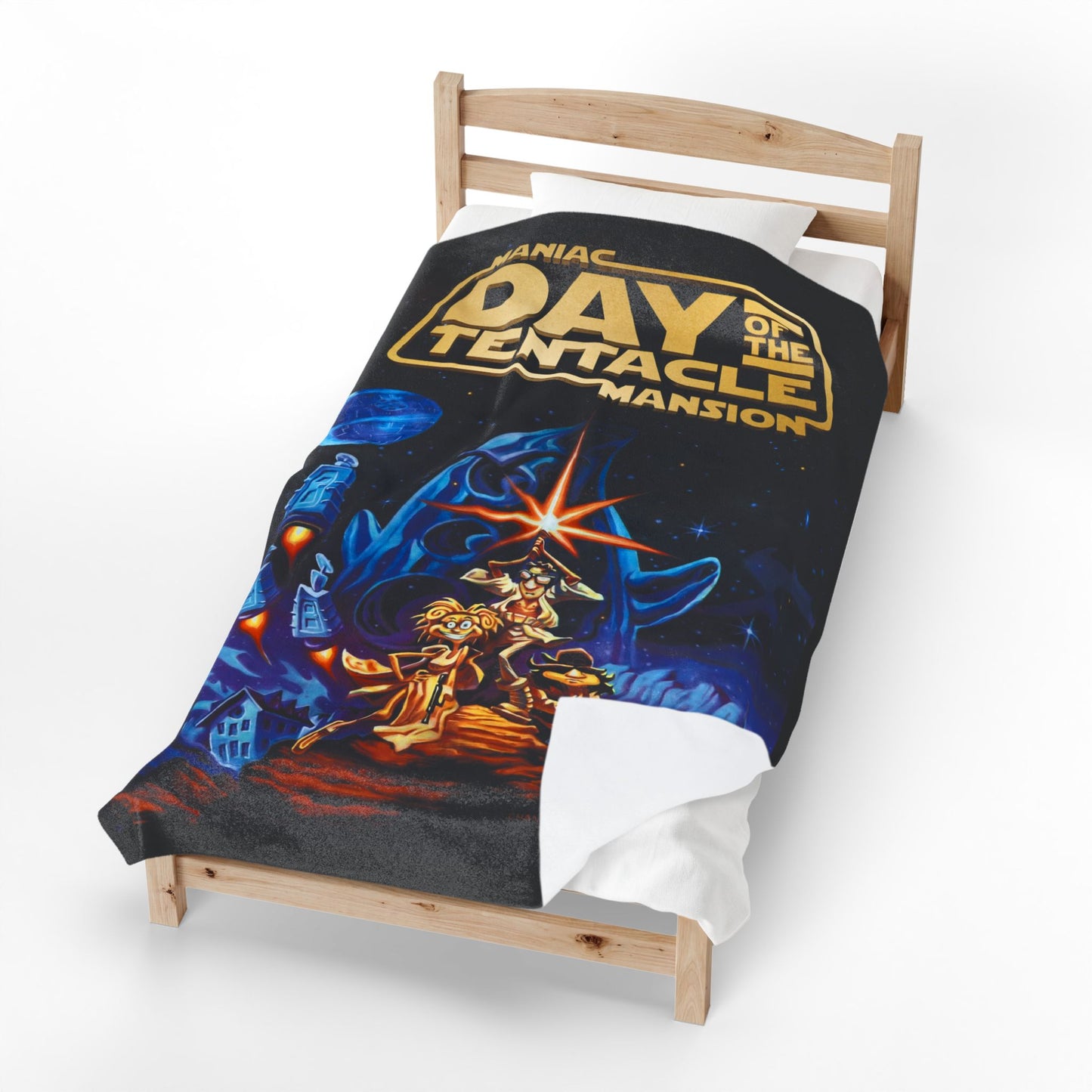 Star Wars Day of the Tentacle Plush Blanket