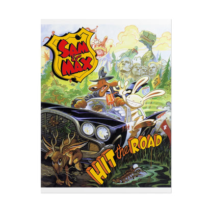 Sam & Max Rolled Posters Printify
