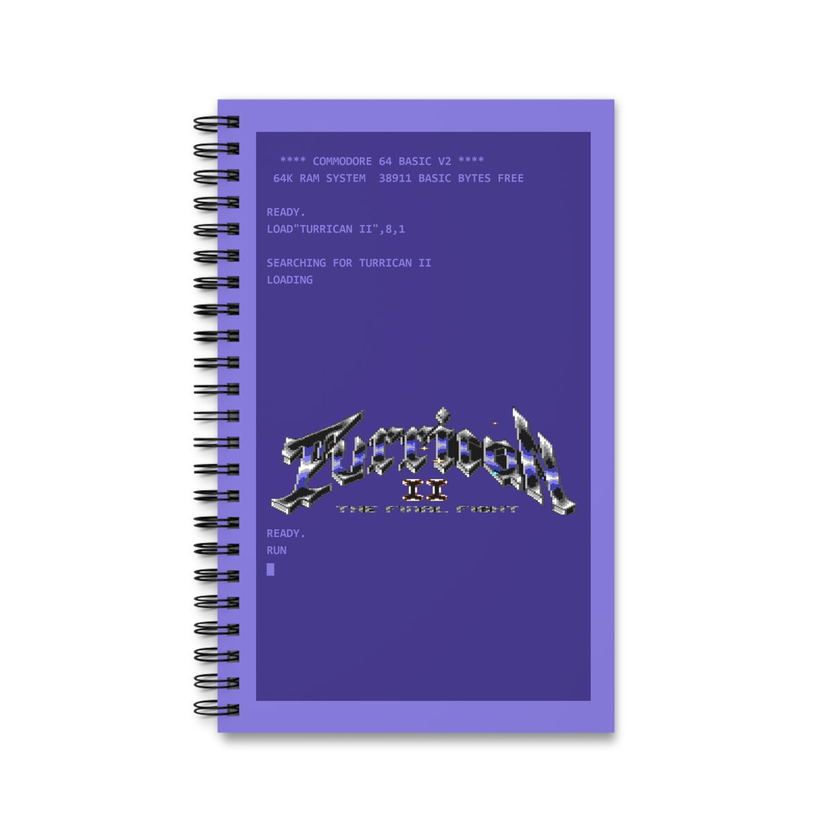 Turrican II - Notitieboek Printify