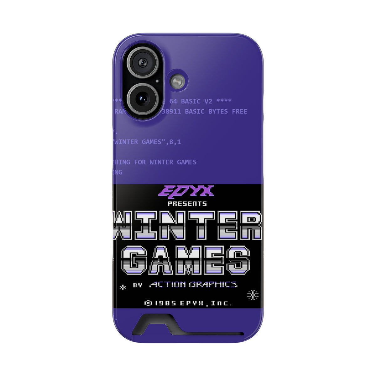 Winter Games - Telefoonhoesje Printify